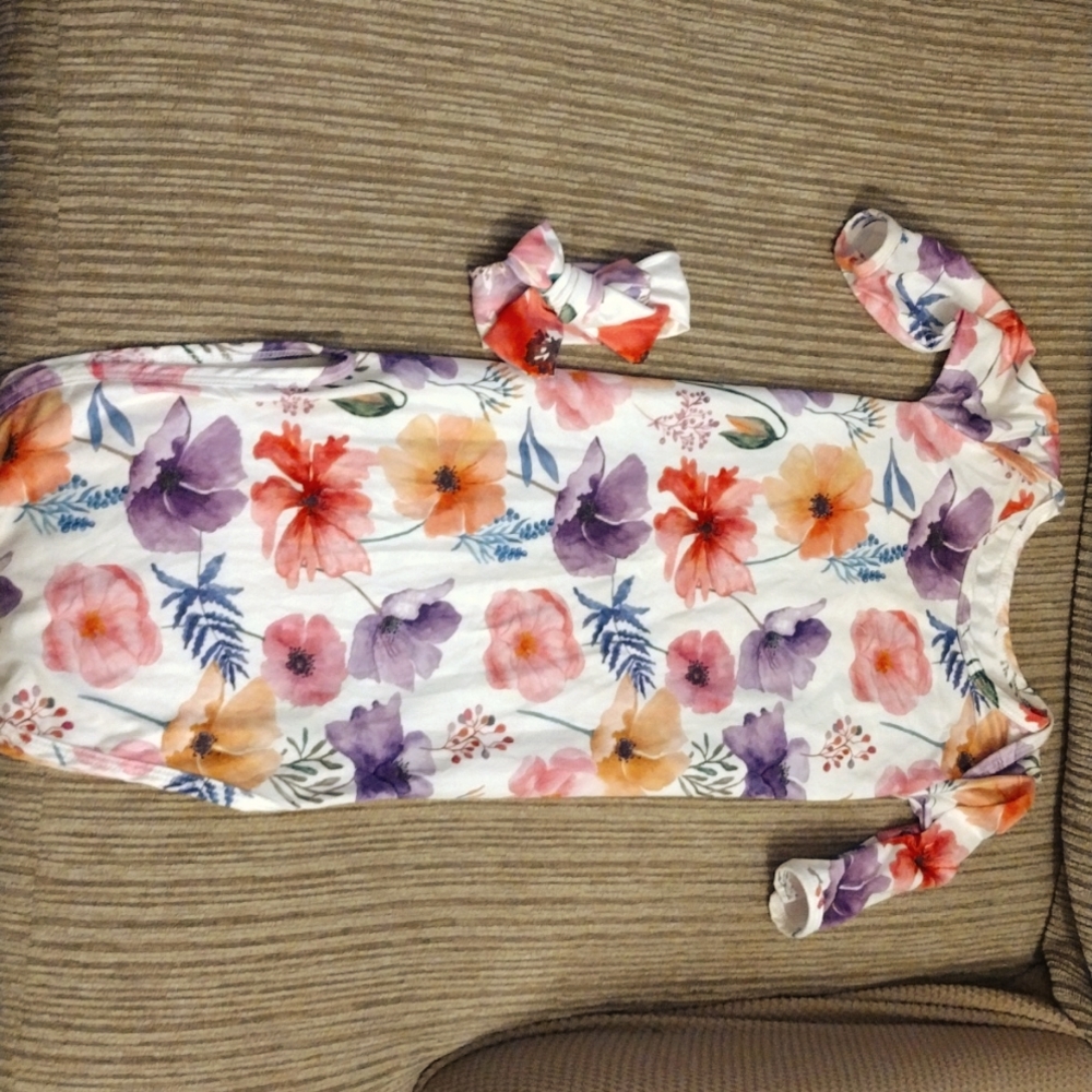 Floral sleep sack